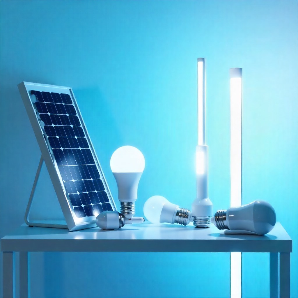 LED lighting, solar panel, and inverter for residential and commercial use-exporters